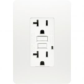 Contacto duplex falla a tierra (gfci) con Placa UNNO Blanca