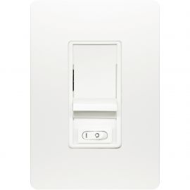 Dimmer deslizable incandescente / halógeno con Placa UNNO Blanca