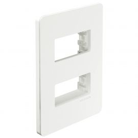 Placa 2 mod blanca chasis blanco