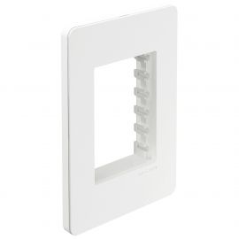 Placa 3 mod blanca chasis blanco