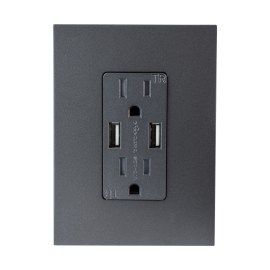 Contacto dúplex + 2 cargadores USB