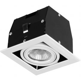 Lámpara de techo Modelo CARDAN cuadrado Orientable 4''