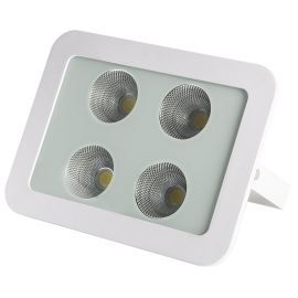 Luminario proyector para exterior blanco 200W