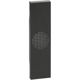 Cubretecla para zumbador 1 módulo Negro