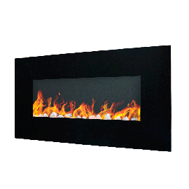 Calefactor Eléctrico Mod. MILÁN Negro