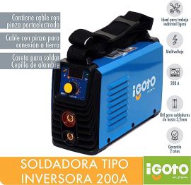 SOLDADORA INVERTER 200 MINI