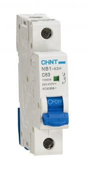 Int. Termomagnetico RDIN, NB1-63H,1P, 50A