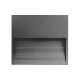 LUMINARIO DE PARED DE SOBREPONER COLOR NEGRO