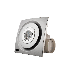 Extractor Industrial Mod. Orion 8pulg. Satinado Con Luz ABS