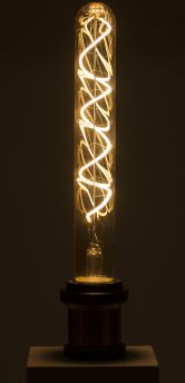 Foco LED Vintage Espiral 3W ámbar modelo PIPE