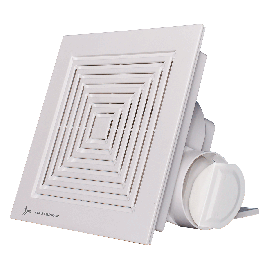Extractor Industrial Mod. Plafon 10pulg. Blanco ABS