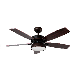 Ventilador Mod. POLUX 52pulg. Chocolate WiFi