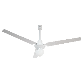 Ventilador Mod. Prometheus con luz 56pulg. Blanco 
