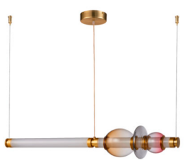 Luminaria colgante LED 12W Horizontal Mod. BOMBAI
