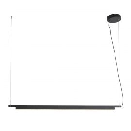 LUMINARIA LED COLGANTE NEGRA MONDRIAN