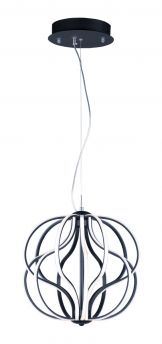 Luminaria Colgante LED 58W Mod. PRAGA NEGRO