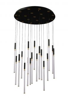 Luminaria colgante LED 19 Luces modelo Astor