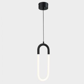 LUMINARIA COLGANTE CLIP NEGRA