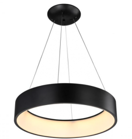 Luminaria colgante LED 42W Mod. THEO NEGRO