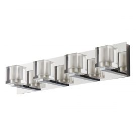 Luminaria de Pared LED 4 Luces MOD. RUBIK CROMO