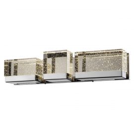 LUMINARIA DE PARED LED 20W CROMO LUNA