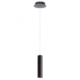 LUMINARIA COLGANTE 1 LUZ MOD. MINHA NEGRO ø60*H300mm