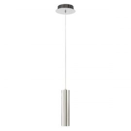 LUMINARIA COLGANTE 1LUZ MOD. MINHA CROMO ø60*H300mm