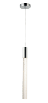 Luminaria Colgante LED 1 Luz Mod. SABLE CROMO