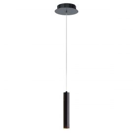 LUMINARIA COLGANTE 1 LUZ MOD. MINHA NEGRO ø38*H300mm