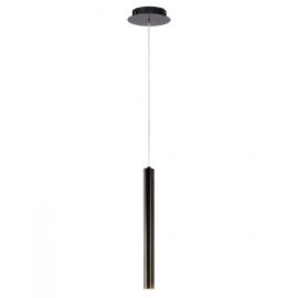 LUMINARIA COLGANTE 1 LUZ MOD. MINHA NEGRO ø38*H600mm