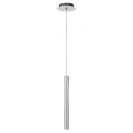 LUMINARIA COLGANTE 1 LUZ MOD. MINHA CROMO ø38*H600mm