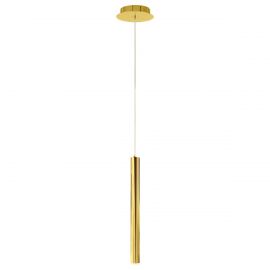 LUMINARIA COLGANTE 1 LUZ MOD. MINHA ORO ø38*H600mm