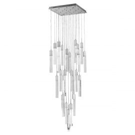 Luminaria Colgante 25 Luces 25*5W Mod. SOHO CROMO