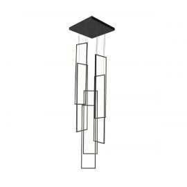 Luminaria Colgante LED 150W Mod. SELMA NEGRO