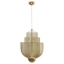 Lámpara colgante LED modelo CLOÉ-ORO