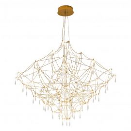 LUMINARIA COLGANTE COLOR ORO MODELO TOLOUSE
