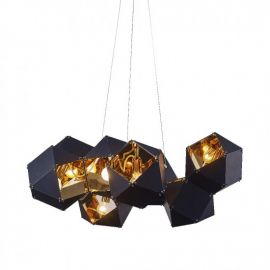 Lámpara colgante Modelo CUBE 8 luces