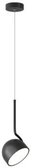 Luminaria colgante LED 1 Luz Mod. ARCADIA NEGRO