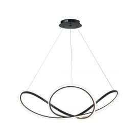 Luminaria Colgante LED 100W Mod. ROMA NEGRO