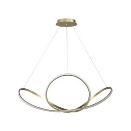 Luminaria Colgante LED 100W Mod. ROMA ORO