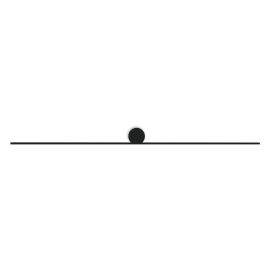 LUMINARIA DE PARED MODELO GRAFF COLOR NEGRO L1200*W72mm