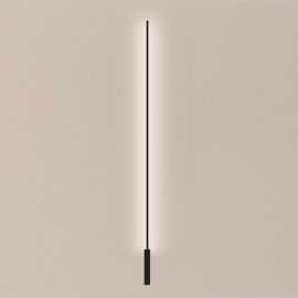 LUMINARIA LED DE PARED LLUKE NEGRA