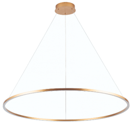 Luminaria colgante LED 60W Mod. NEO ORO GRANDE