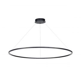 Luminaria colgante LED 54W Negro Mod. NEO