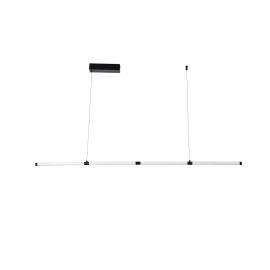 Luminaria colgante LED 28W Negro modelo Tub