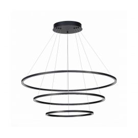 Luminaria colgante LED 95W Negro modelo Neo