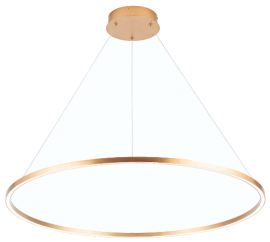 Luminaria colgante LED 38W Mod. NEO ORO MEDIANA