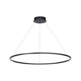 Luminaria colgante LED 46W Negro Mod. NEO
