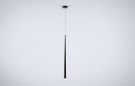 Luminaria colgante LED 1 luz 6W Mod. MODENA NEGRO