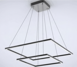 Luminaria colgante LED 70W Negro modelo Neo Q94466-BK